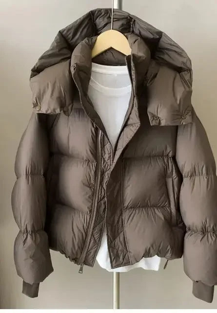 Cozy Fleece Hoodie Jacket for Ladies