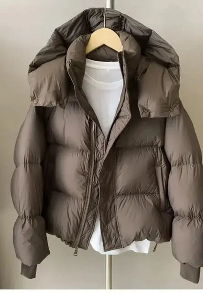 Cozy Fleece Hoodie Jacket for Ladies