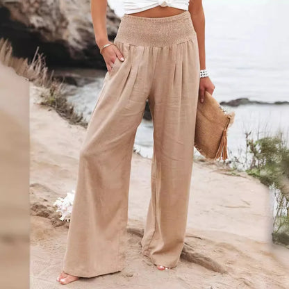 Soft & Comfortable Women's Cotton Pants - BritishElegance