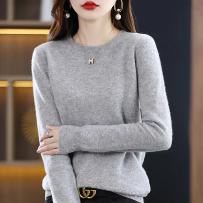 Warm Cozy Cashmere Blend Winter Sweater