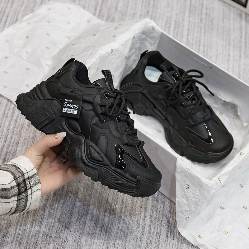Comfortable Genuine Leather Sneakers for Daily Wear - BritishElegance