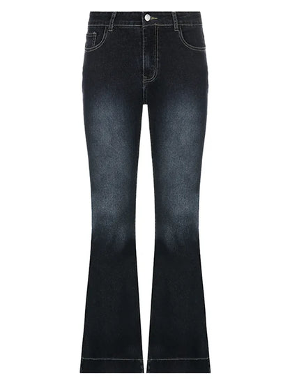Classic Retro Relaxed Fit Blue Bell Jeans