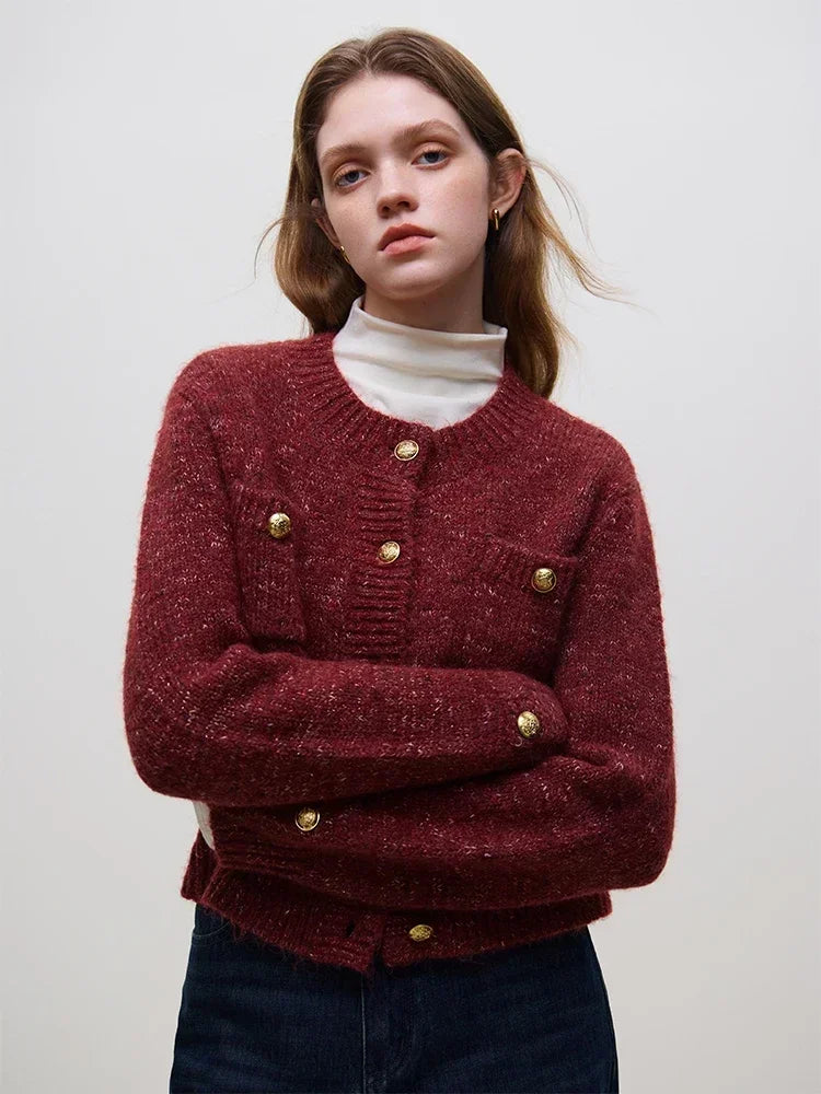 Cozy Wool Sweater Vest for Women - BritishElegance