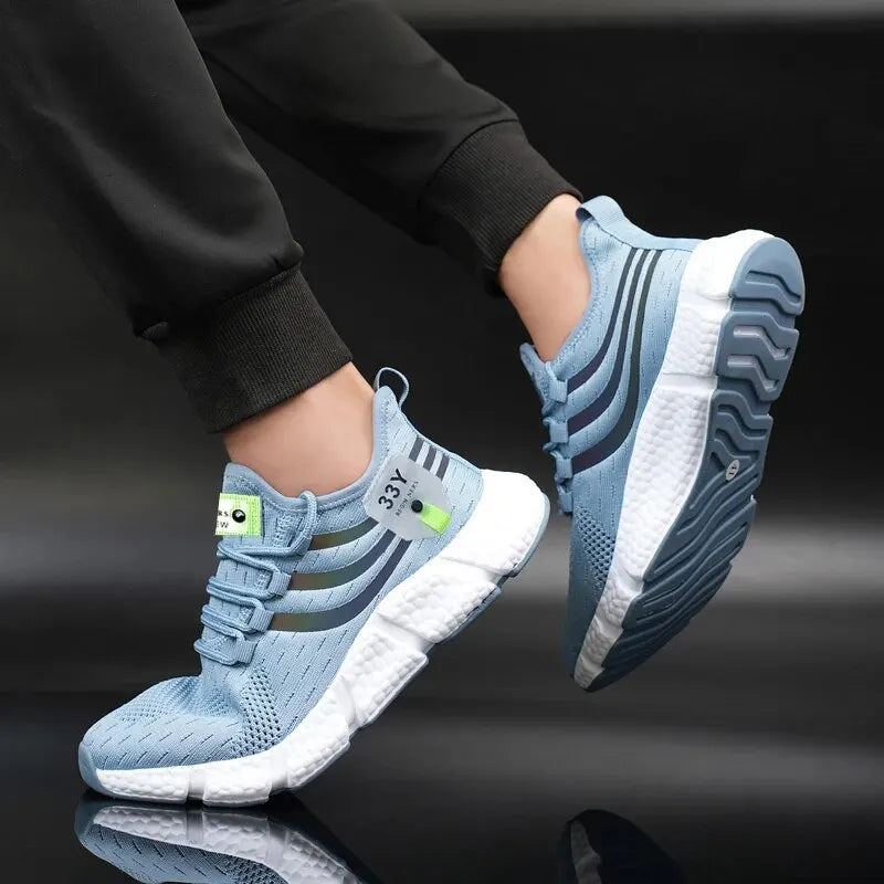 Lightweight Mesh Sneakers Black