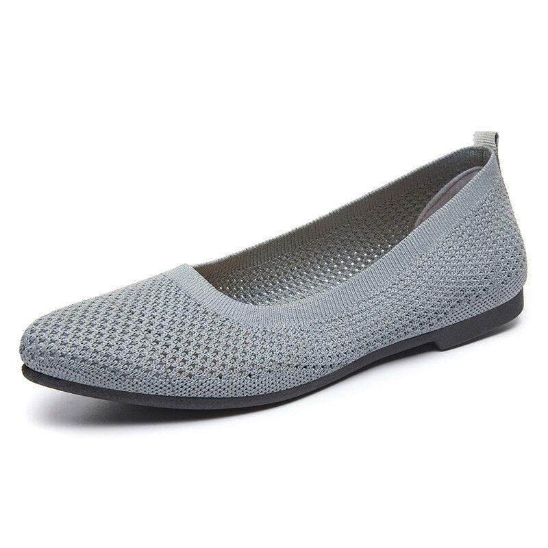 Gray Orthopedic Ballet Flats by Sophie