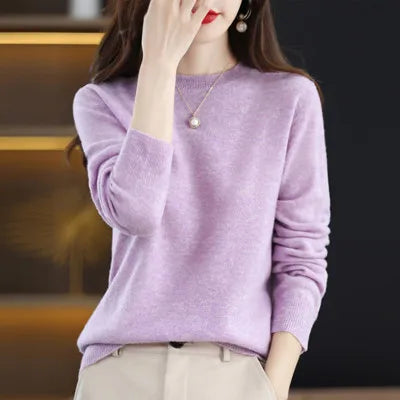 Soft Women's Pure Wool Winter Sweater