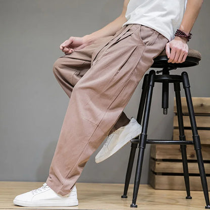 Lightweight Summer Mens Pants - BritishElegance