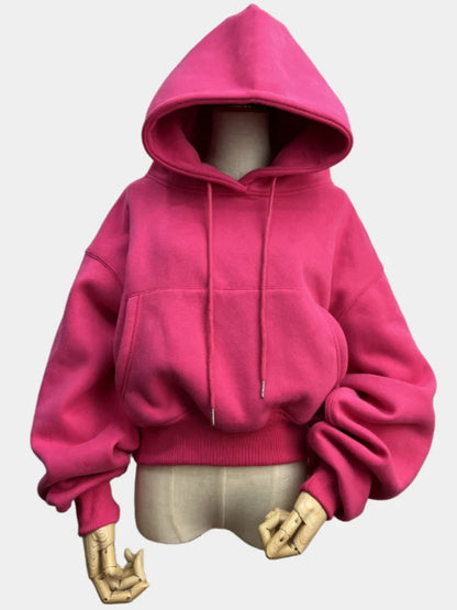 Warm Fleece Hoodie and Pant Set for Women
