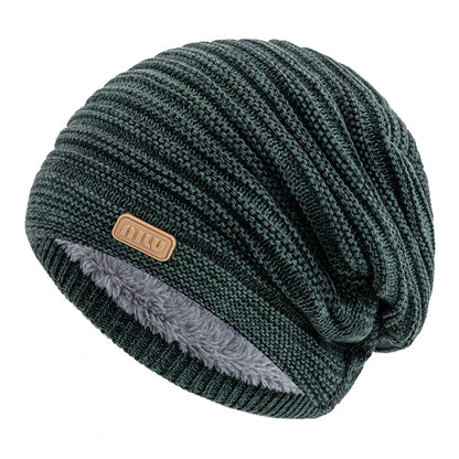 Casual Stripe Warm Winter Hat