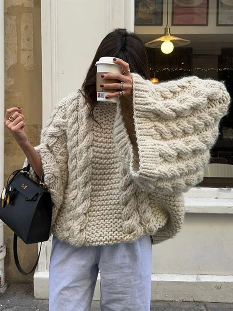 Comfy Oversized Knit Sweater