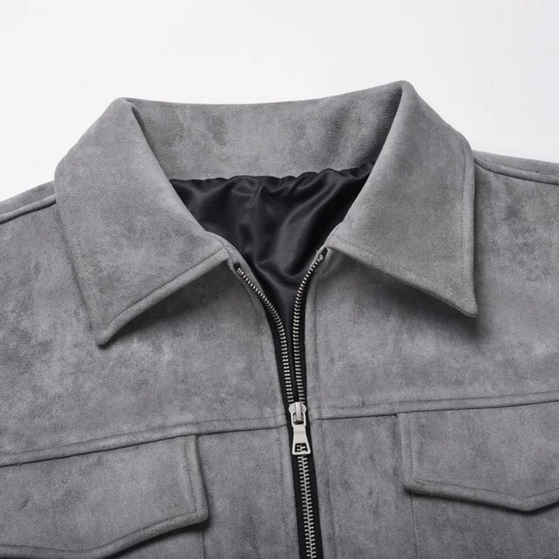 Alex – Suede Jacket Man - Stylish/Comfortable | Outerwear