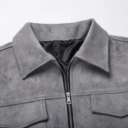 Alex – Suede Jacket Man - Stylish/Comfortable | Outerwear