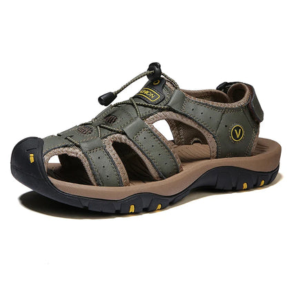 Breathable Leather Sandals