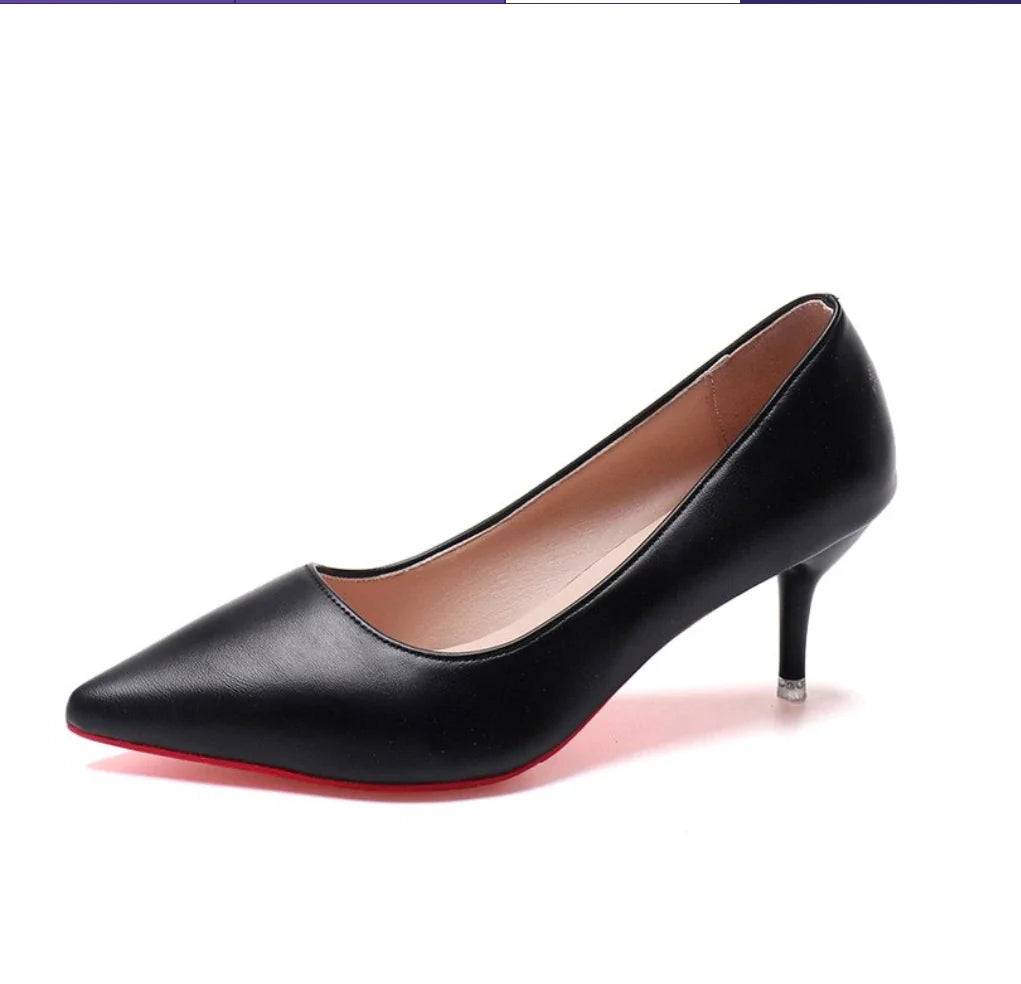 Luxury High Heel Red Shoes for Women