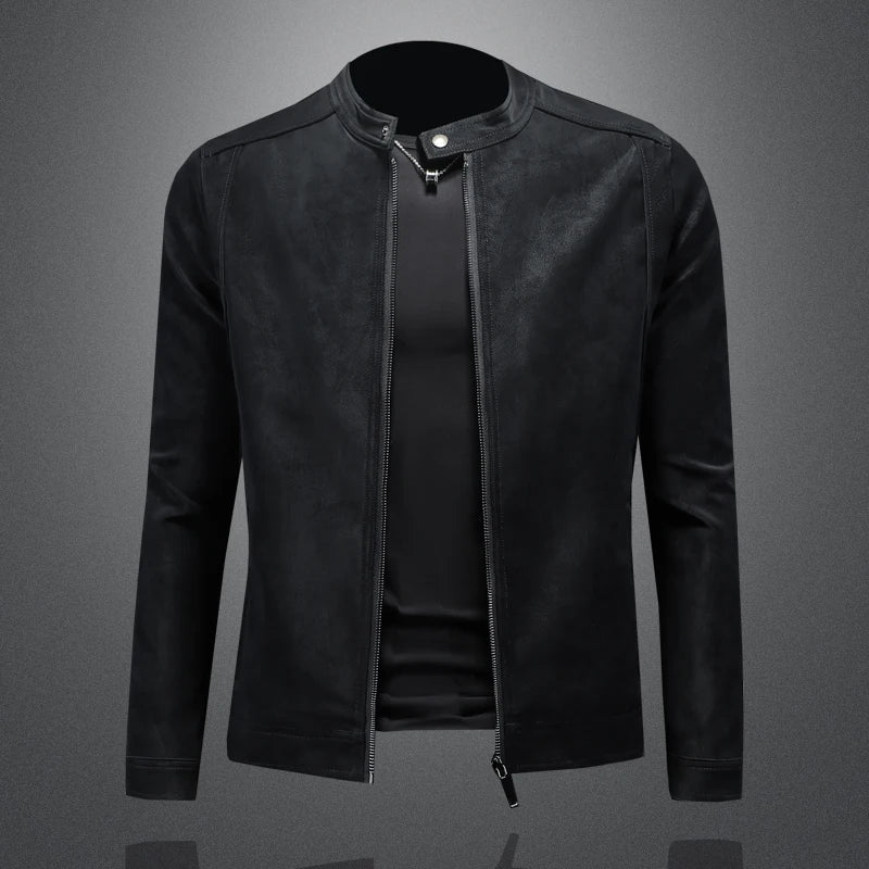 Authentic Biker Leather Jacket For Men