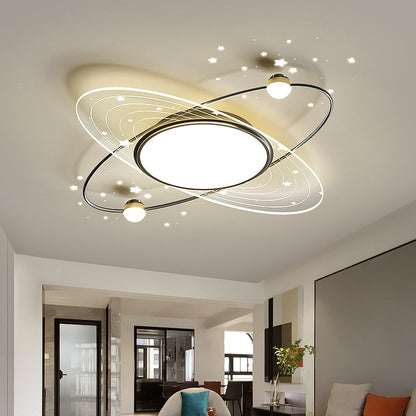 Stylish Starry Night LED Ceiling Lamp - BritishElegance