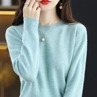 Soft Women's Pure Wool Winter Sweater