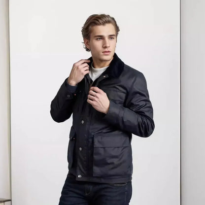 Ethan – Mens Bomber Jacket - Stylish Comfort | Multi-Pocket Jacket
