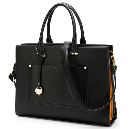Big Genuine Leather Tote Bag Women