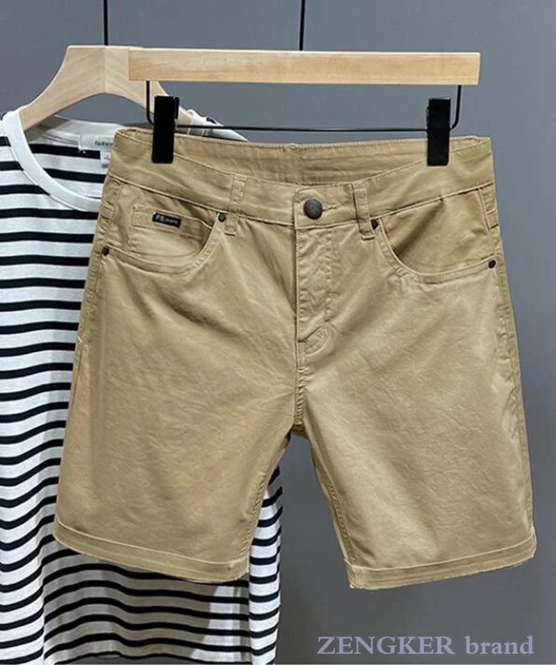 Relaxed Fit Men's Summer Shorts – Comfortable Cotton Pants