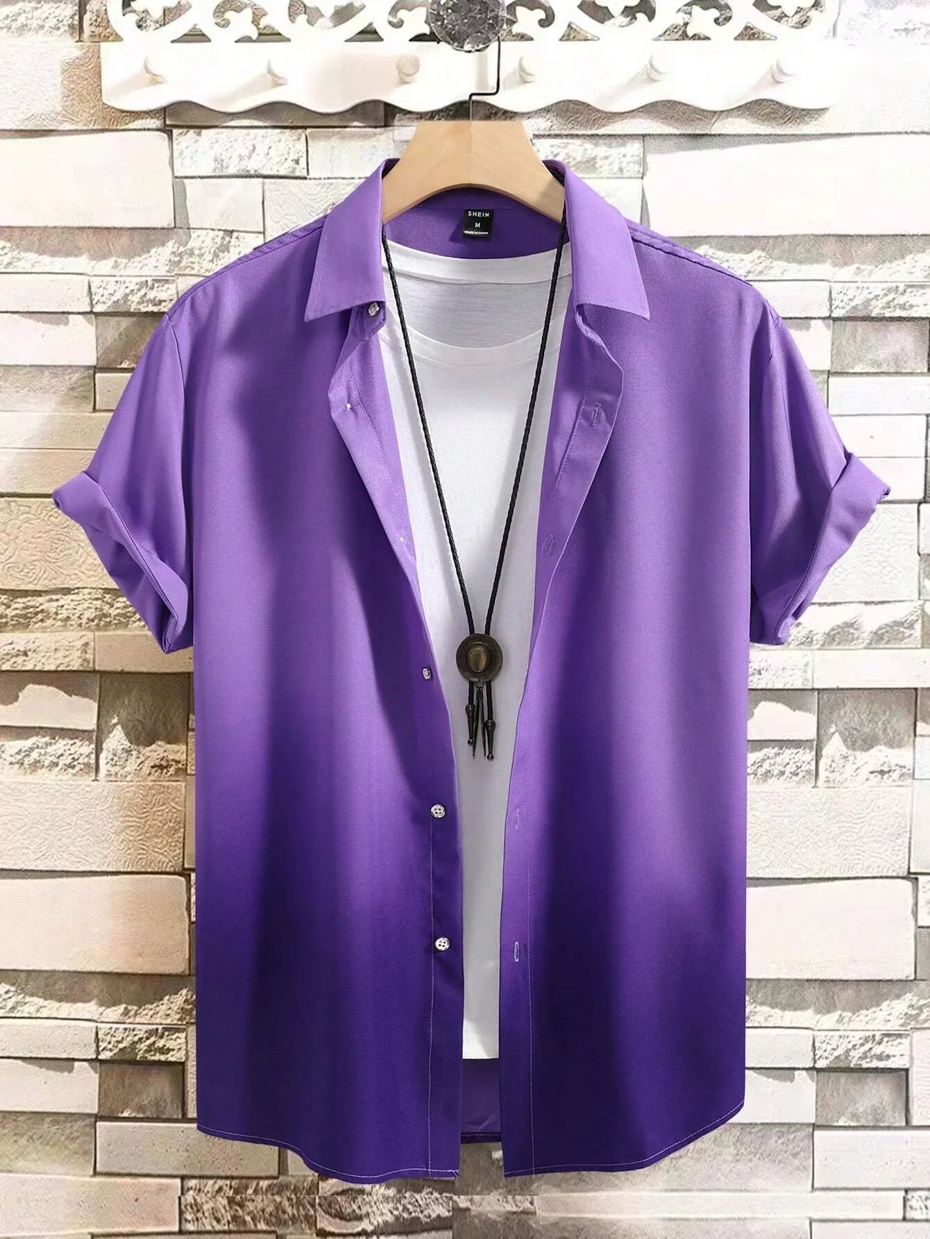 Colorful Graphic Short Sleeve Men's Tee