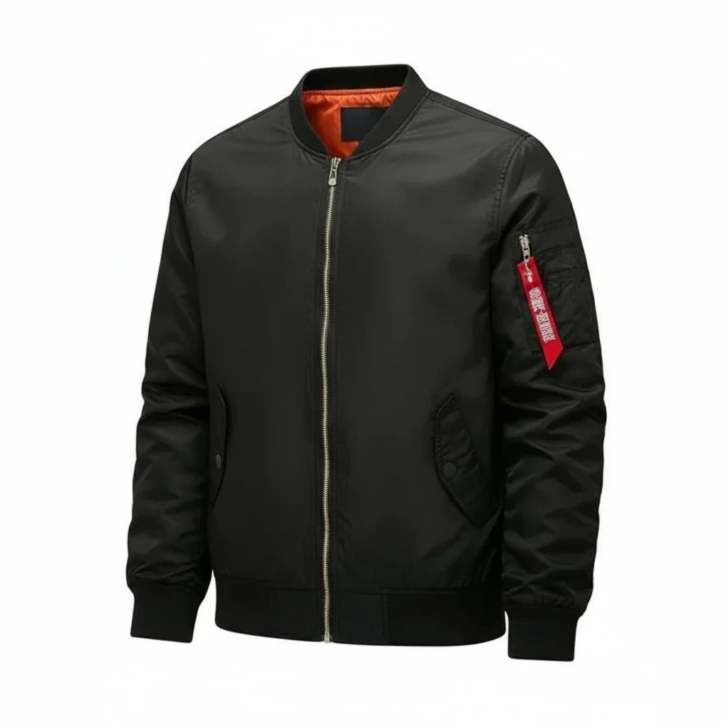 Classic Flight Bomber Jacket for Men