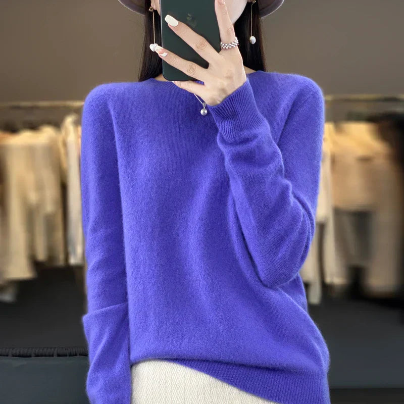 Australian Made Soft Merino Wool Sweater for Women