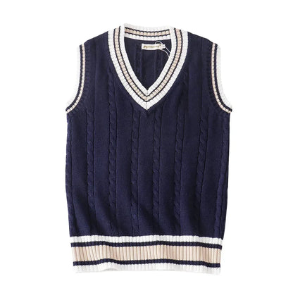 Albert | Men's V-Neck Sleeveless Sweater