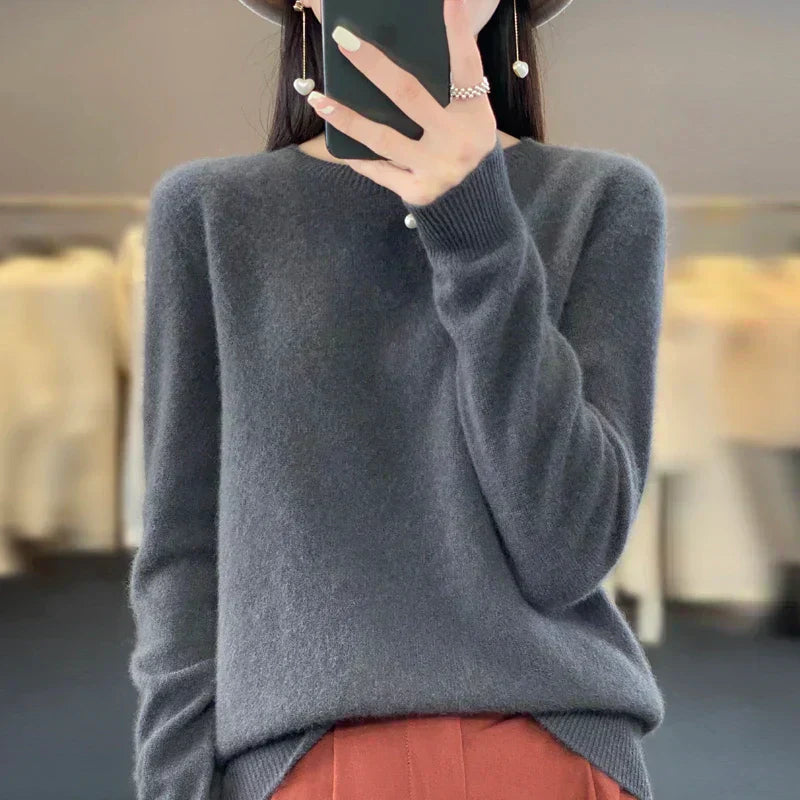 Premium Merino Wool Women's Sweater Soft and Cozy