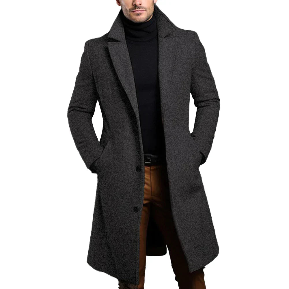 Men's Classic Tailored Overcoat