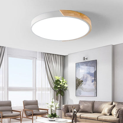 Rustic Wood Pendant Light