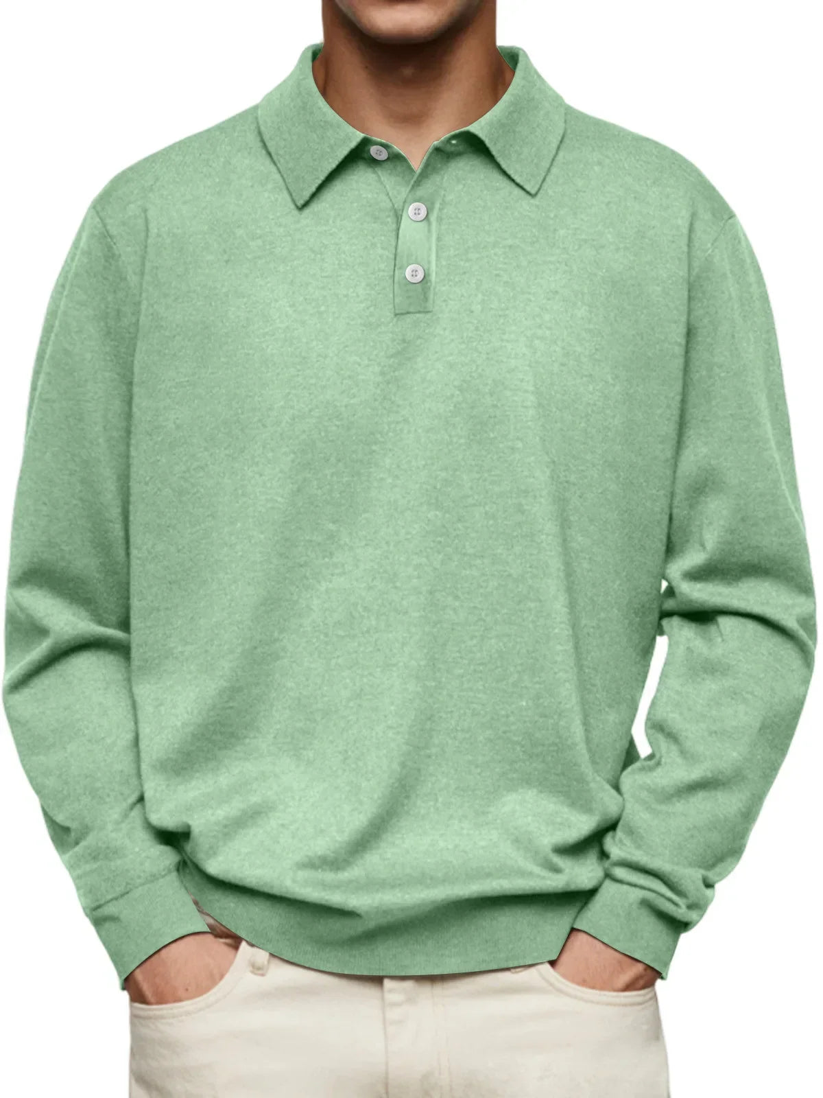 Men's Classic Fit Relaxed Polo Shirt