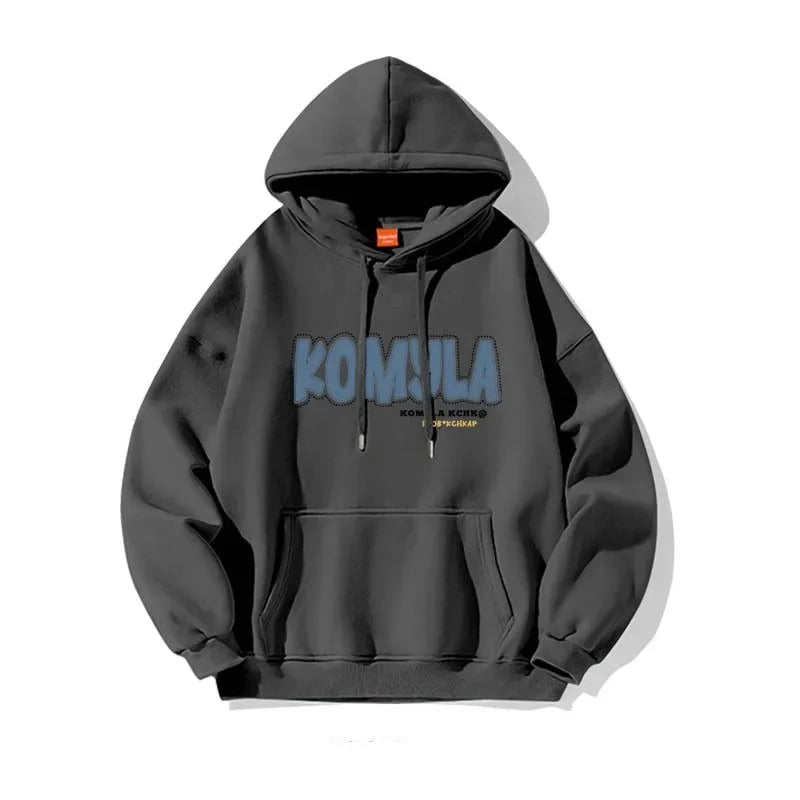 Relaxed Fit Soft Hoodie for Men