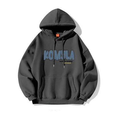 Relaxed Fit Soft Hoodie for Men