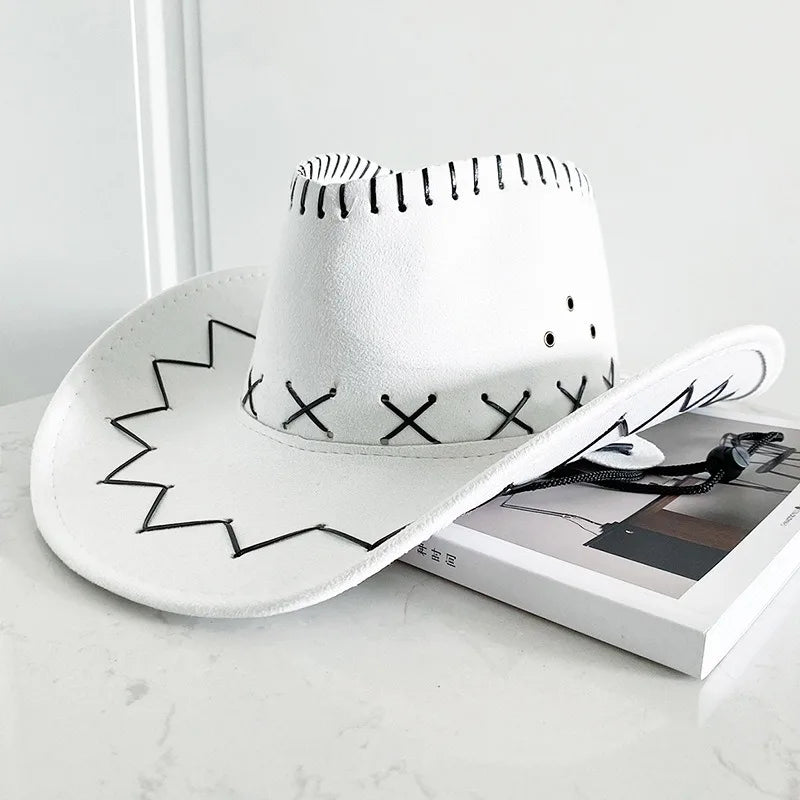 Classic Rhinestone Wedding Cowgirl Hat