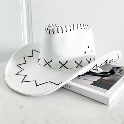 Classic Rhinestone Wedding Cowgirl Hat