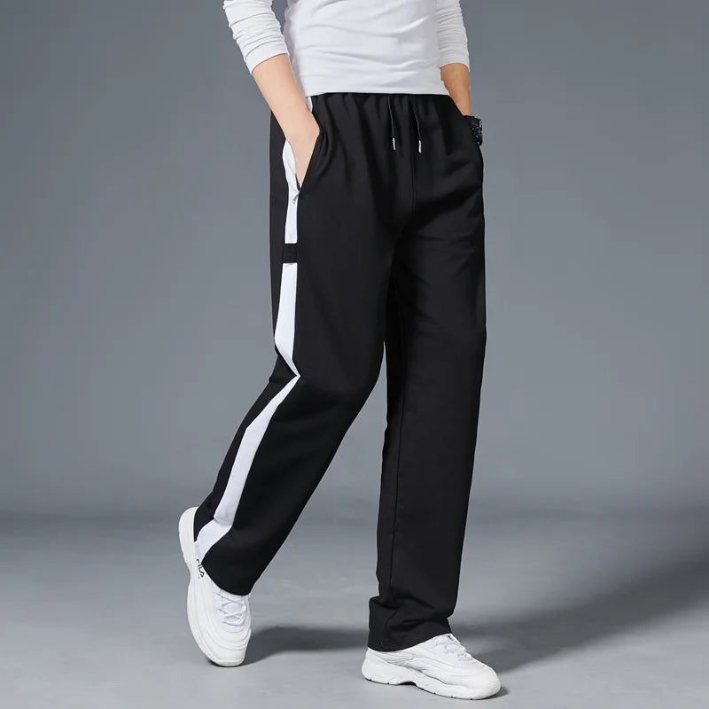 Comfortable Fit Men's Stripe Jogger Pants