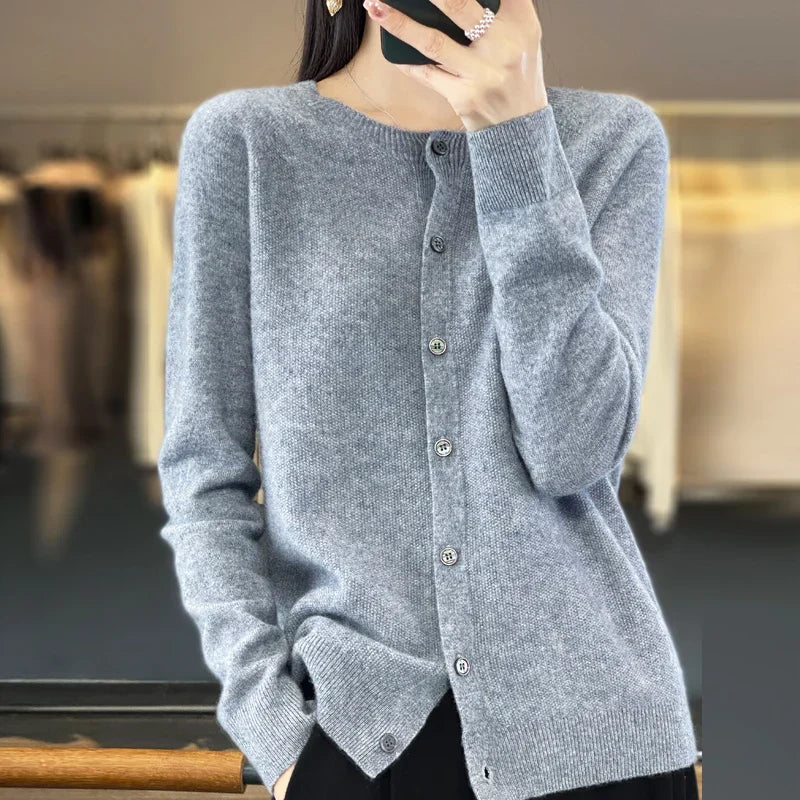 Soft Merino Wool Cardigan for All Seasons