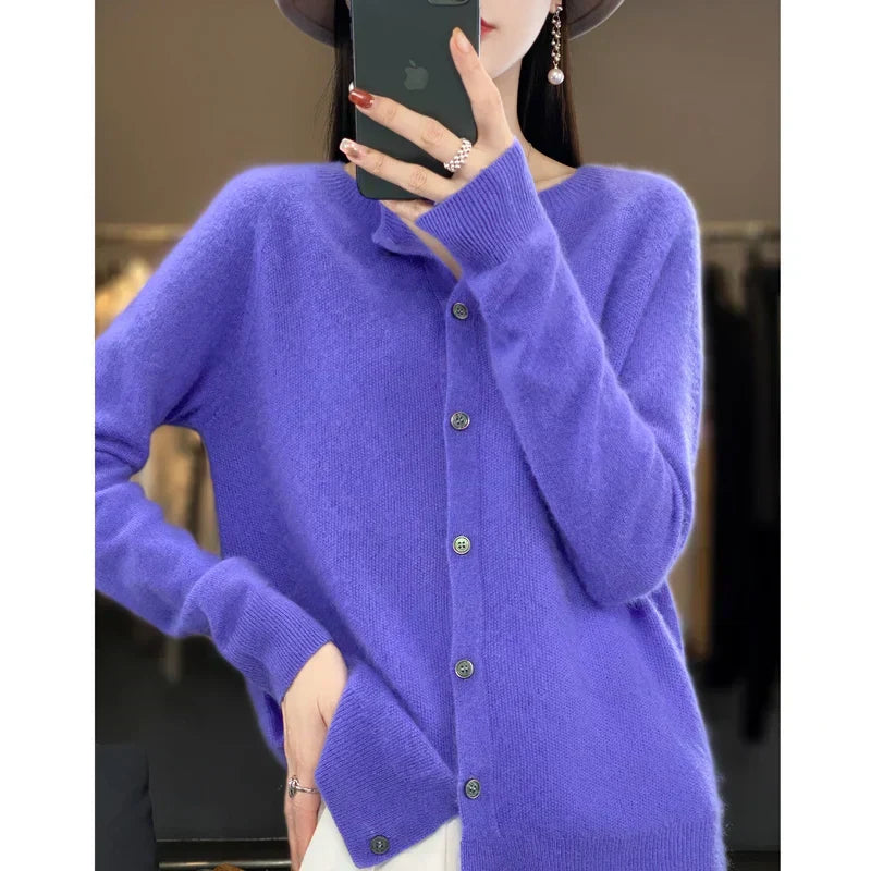 Soft Merino Wool Cardigan for All Seasons