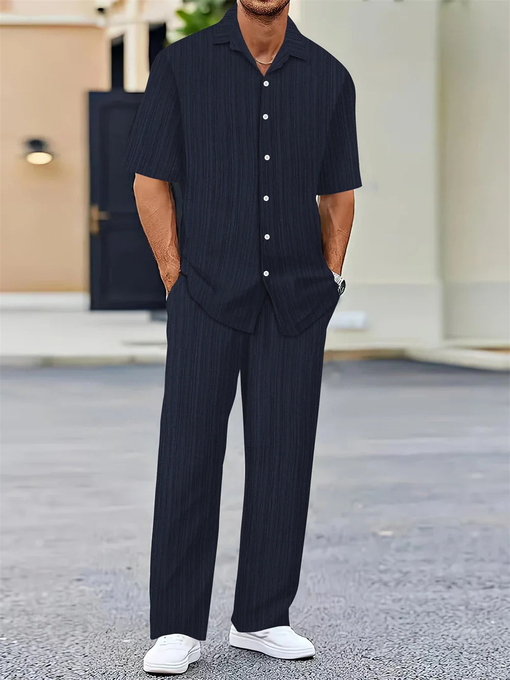 Men's Lightweight Office Wear Set