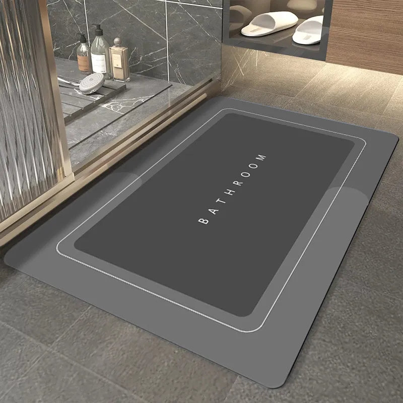 GripMaster Anti Slip Bathroom Mat With Fast Dry Technology - BritishElegance