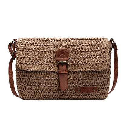 Chic Summer Woven Tote Bag