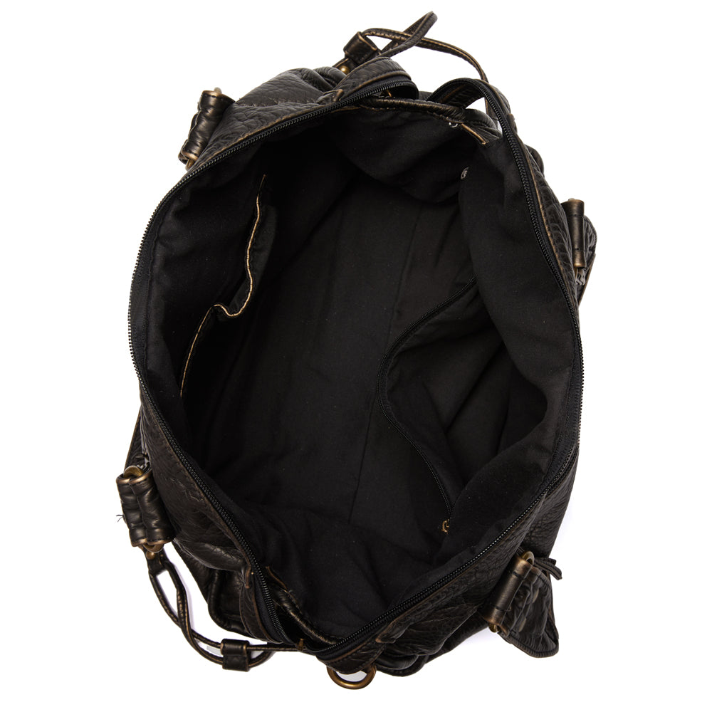 Black Course Handbag - RACHEL