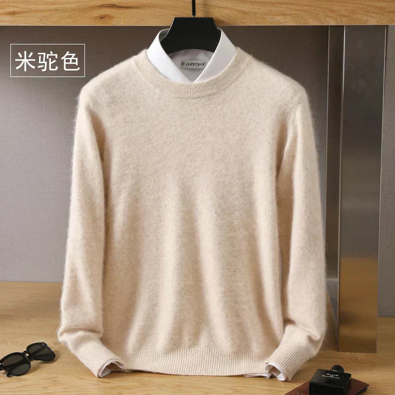 Soft Premium Crew Neck Cashmere Sweater