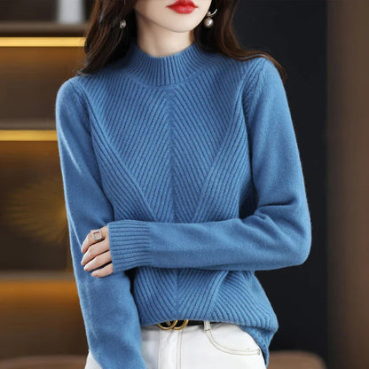 Warm Women's Cable Knit Sweater