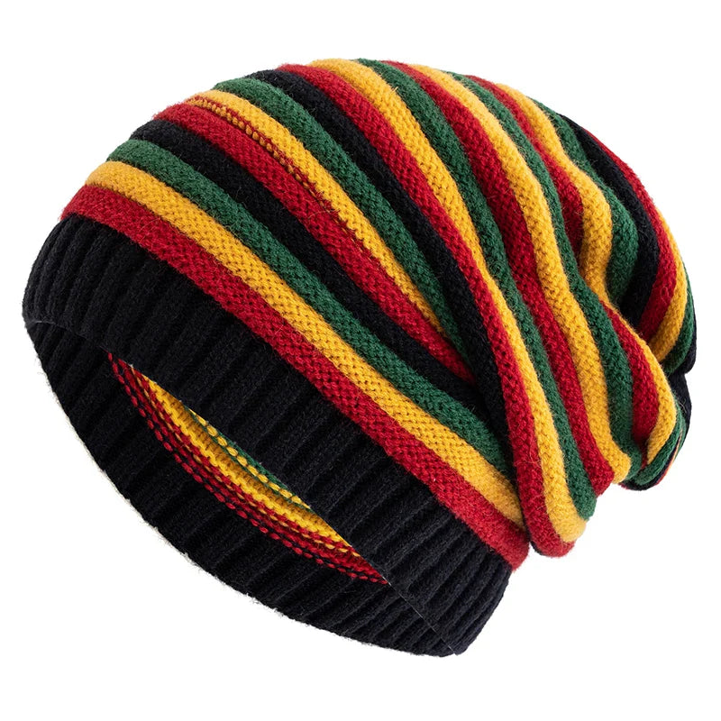 Warm Cable Knit Slouch Beanie for Ladies