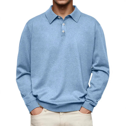 Men's Classic Fit Relaxed Polo Shirt - BritishElegance