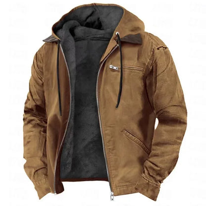 Cozy Men's Fleece Hooded Sweatshirt