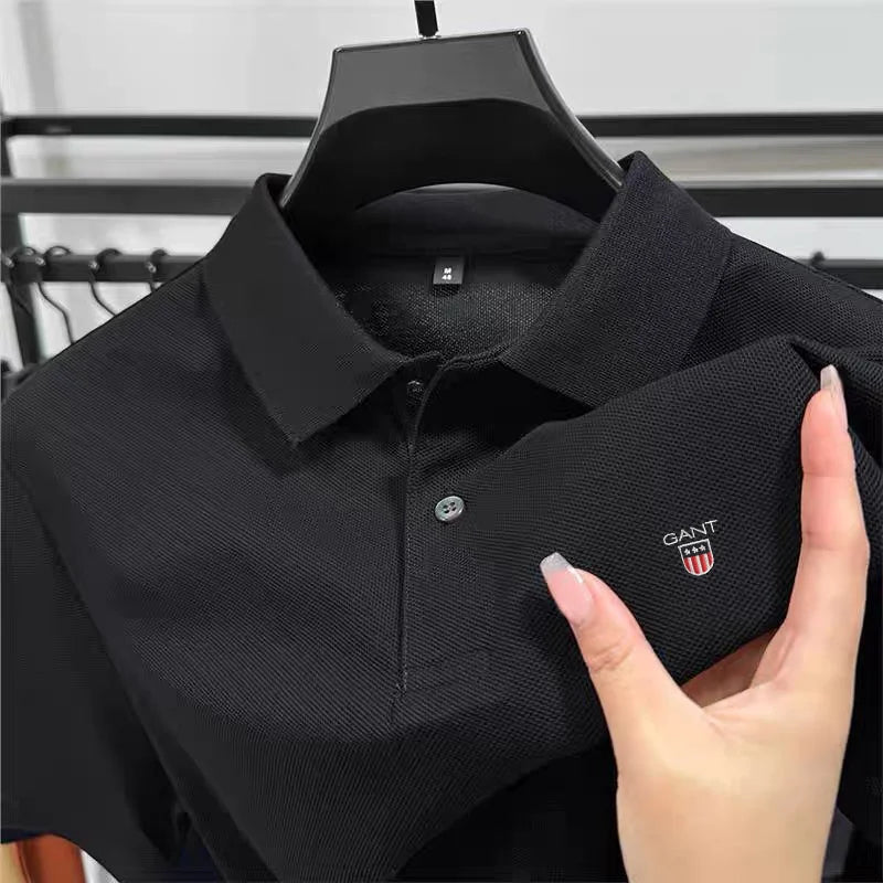 Classic Comfortable Men's Polo Shirt - Soft & Moisture Wicking