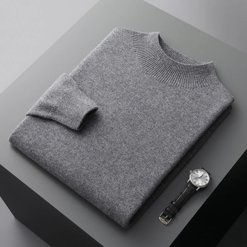Cozy Wool Crew Neck Sweater